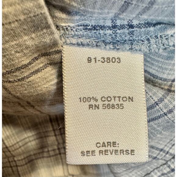 Cabela's Women's Plaid Button Down Shirt Size 2XL 3/4 Length Sleeves - Picture 5 of 5